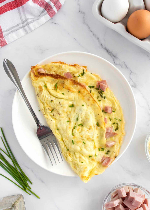 Oumlette With Veg